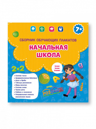 Сборник плакатов "Начальная школа". Формат: 29х29см 9шт, Геодом/9785907093928 Сборник плакатов "Начальная школа". Формат: 29х29см 9шт, Геодом/9785907093928