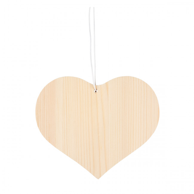 Заготовка для декорирования панно 9см "Сердце №02", сосна, Mr. Carving/МН-54 №02