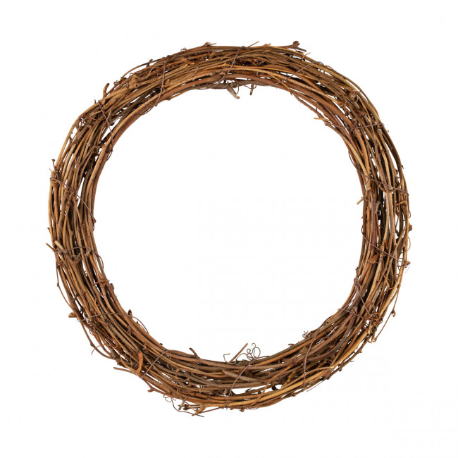 Каркас d 25см 3см флористический "Венок", коричневый, Blumentag/MRB-69 Каркас d 25см 3см флористический "Венок", коричневый, Blumentag/MRB-69