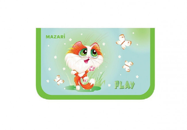 Пенал односекционный PLAY 190*115*30 мм, ламинированный картон, ОПП-пакет Пенал односекционный PLAY 190*115*30 мм, ламинированный картон, ОПП-пакет