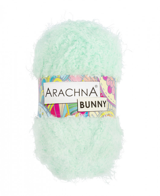 Пряжа ARACHNA "BUNNY" 100% микрополиэстер . х 100 г 110 м №77 св.ментоловый "BUNNY" Пряжа ARACHNA "BUNNY" 100% микрополиэстер . х 100 г 110 м №77 св.ментоловый "BUNNY"