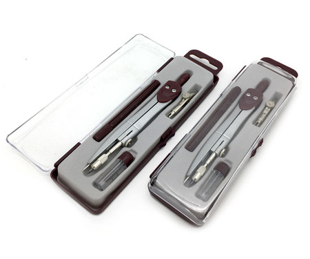 Набор чертежн.  INTELLIGENT CC-93  4 предмета, циркуль 12 см, в футляре (2/20/240)