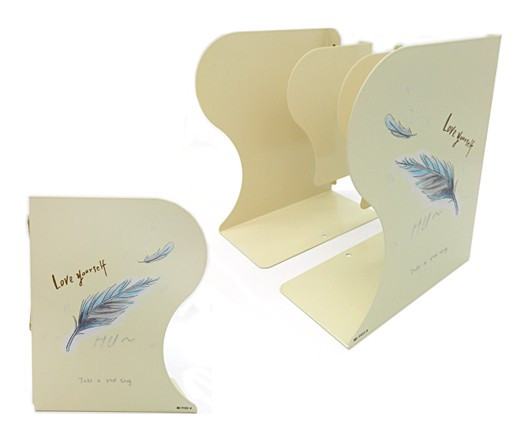 Подставка для книг - держатель на полку CO-70 "Перышко" металлическая, 22х17.5см, бежевая, в к/кор №9183-А (1/1/24) Подставка для книг - держатель на полку CO-70 "Перышко" металлическая, 22х17.5см, бежевая, в к/кор №9183-А (1/1/24)