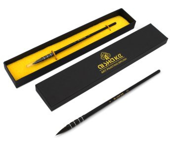 Кисть Белка №0  AS-14 круглая, профессиональная, для акварели, черная ручка, в к/кор (1/5/50) Кисть Белка №0  AS-14 круглая, профессиональная, для акварели, черная ручка, в к/кор (1/5/50)