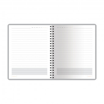 Ежедневник А5 136л недатированный "Torino". голубой моранди, BV/3-685/13