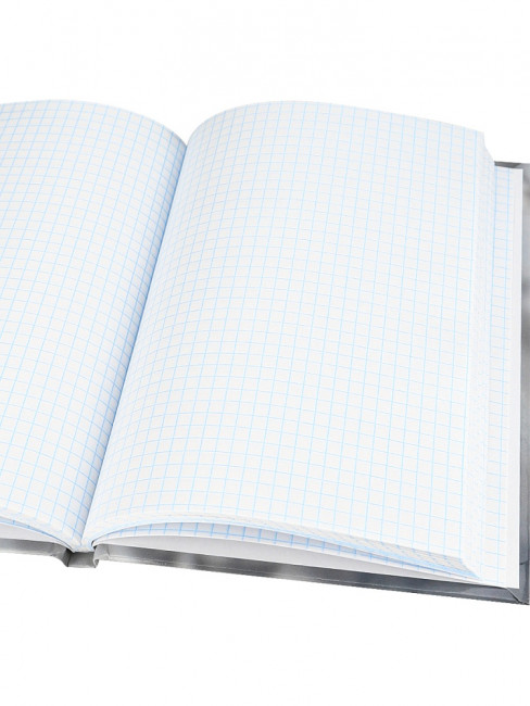 Записная книжка А5 80л клетка "Тень листьев", 7БЦ, склейка, Проф-Пресс/80-9406 (20)