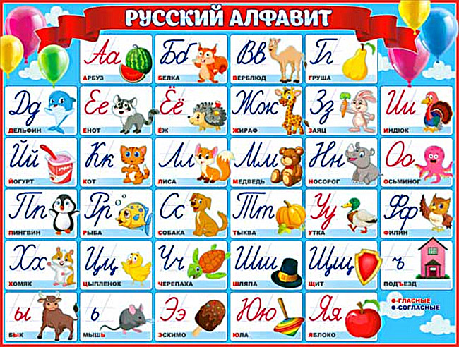 Плакат "Русский алфавит"р2-562 (10)