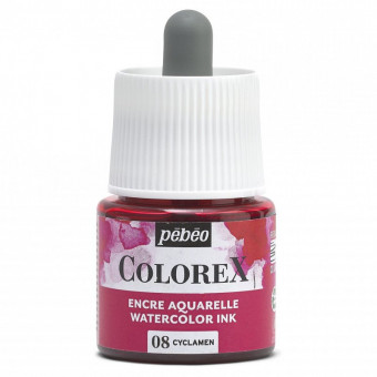 Акварельные чернила 45мл "Colorex" во флаконе с пипеткой, цикламен, PEBEO/417008