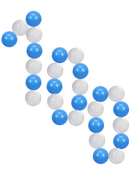 Шарики пластиковые Ø85мм, цветные "Морской" 100шт, Рыжий Кот/И-3638