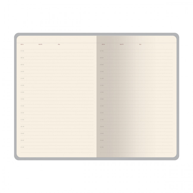 Ежедневник недатированный А5 136л "Soho", серый, BV/3-683/03 (20) Ежедневник недатированный А5 136л "Soho", серый, BV/3-683/03 (20)