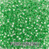 Бисер Чехия "GAMMA" круглый 6   10/0   2.3 мм    5 г  1-й сорт F380 салатовый ( 08256 )