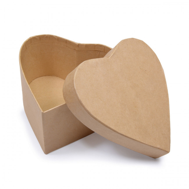 Шкатулка 11x11x6см из картона, для декорирования, BV/2-594/27