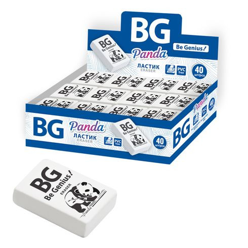 Ластик термопластичная резина, 33х21х9мм PANDA, BG (40)