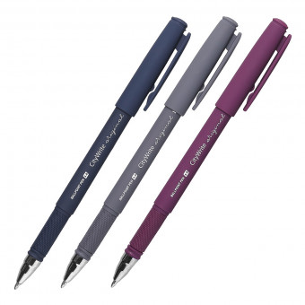 Ручка шариковая 1.0мм синяя "CityWrite. Original", 3 цвета ассорти, BV/20-0018 (24)