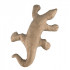 Заготовка 16, 5 х 11,2 х 1,9см "Ящерица" из папье-маше, для декорирования, Love2art/PAM-100