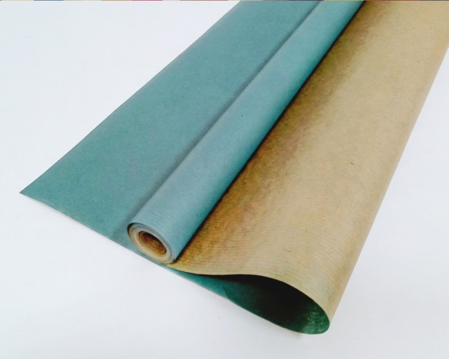 Бумага крафт 40гр одноцветная "Морская волна" 0,72м x 10 м БК35921 Бумага крафт 40гр одноцветная "Морская волна" 0,72м x 10 м БК35921