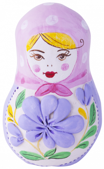 Игрушка из глины "Матрешка", LORI/Гл-002 (16)