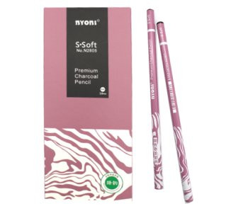 Карандаш Nyoni AN-3 10 шт. "Супер мягкий" Угольный круглый, без заточки N2805 (1/12/120) Карандаш Nyoni AN-3 10 шт. "Супер мягкий" Угольный круглый, без заточки N2805 (1/12/120)