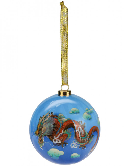 Набор елочных шаров 7,5см "Драконы" 2шт, MILAND/НУ-6364