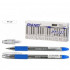 Ручка шариковая 0,5мм синяя, на масляной основе, прозрачный серый корпус, PIANO/PT-127-12/син./ Ручка шариковая 0,5мм синяя, на масляной основе, прозрачный серый корпус, PIANO/PT-127-12/син./