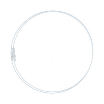 Основание для колье 50см, №02, белый, Zlatka/KS-050 №02