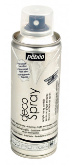 Лак- аэрозоль 200мл декоративный, матовый, decoSpray PEBEO/094013