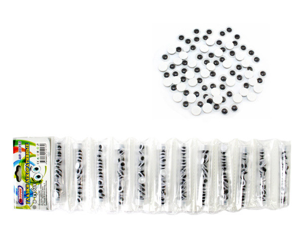 Глазки декоративные в тубах, подвижные ASMAR (12)