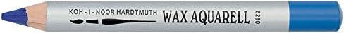 Карандаш восковой акварельный, голубой, Wax aquarell Koh-I-Noor/8280053002KS (4)