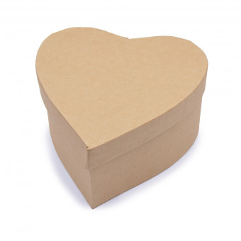 Шкатулка 13x13x6,5см из картона, для декорирования, BV/2-594/26