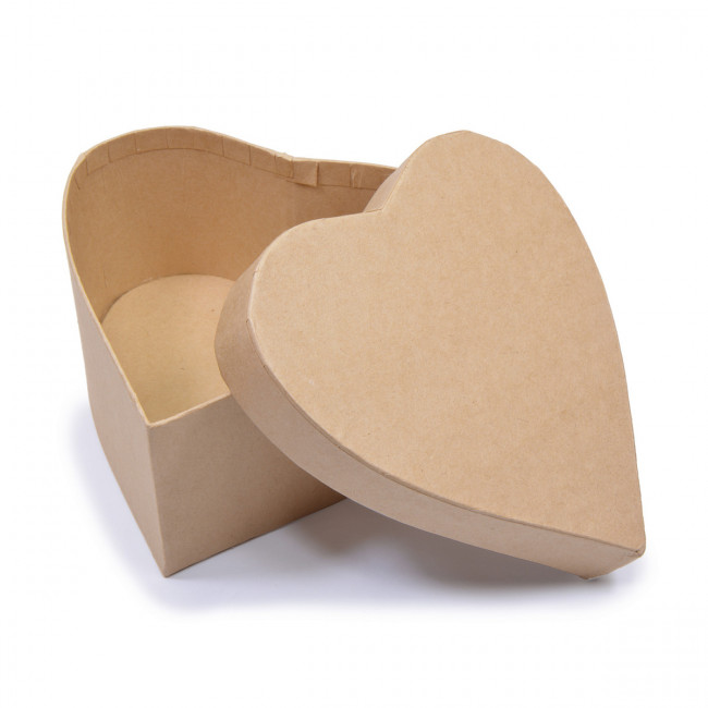 Шкатулка 13x13x6,5см из картона, для декорирования, BV/2-594/26