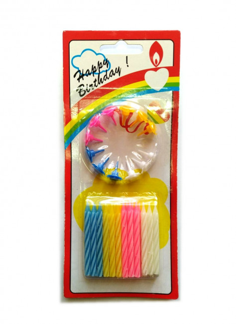 СВЕЧИ НАБОР 24 шт. /24 /288 шт. в ящ.