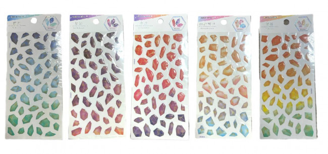 Набор наклеек 9 х 20см Магистр "Градиент. Алмазы" для творчества, объемные, многоразовые, A-14 (20) Набор наклеек 9 х 20см Магистр "Градиент. Алмазы" для творчества, объемные, многоразовые, A-14 (20)