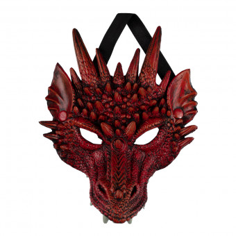 Карнавальная маска 02_Дракон красный, BOOMZEE/PBZ-53 02