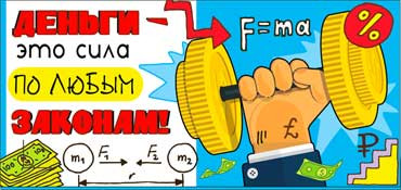 Конверт для денег Деньги - это сила 90-2539-т