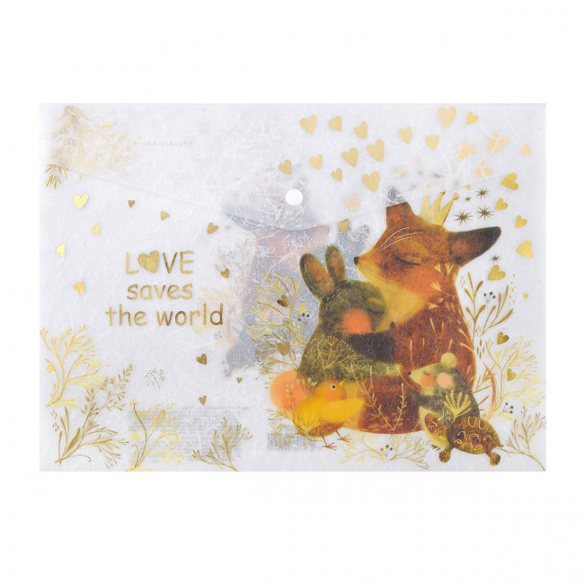 Папка-конверт А4 с кнопкой "Любовь, как она есть", BV/14-036/13 (12)