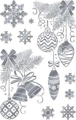 Набор наклеек для декор. Интерьера рн4м-02