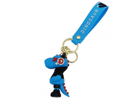 Брелок для ключей DB-54 "Динозавр с карабином и лентой (1/300)