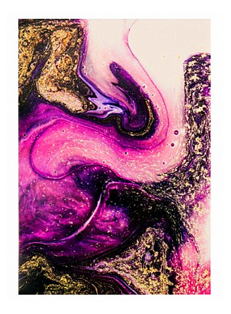 Скетчбук Мрамор и золото А5, 48л, КБС  С80-5066