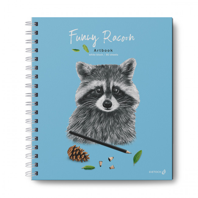 Артбук 205*239мм 80л "Мохнатый артер", Светоч/80АРТ-003 000621