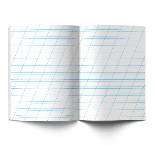 Тетрадь 12 косая линия "Классная зеленая" скрепка, Светоч/12ТСК5_1_1_3 000286 (25/250)