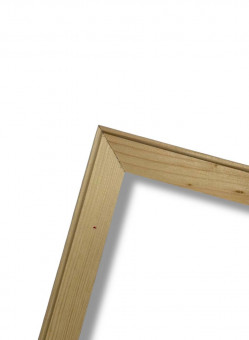 Подрамник глухой из сосновой рейки сечением 13*30мм, размер 25x35см