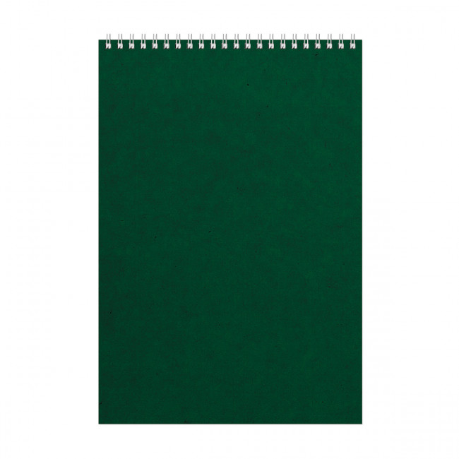 Блокнот А4 60л клетка "Office", на гребне, зеленый, BV/61351 (14)