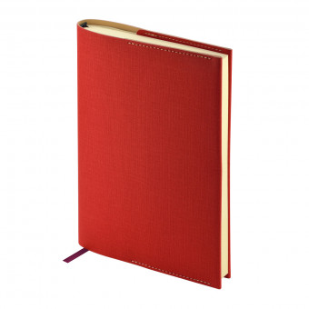 Ежедневник А5 136л недатированный "Sorrento", красный, BV/3-223/05 (20)