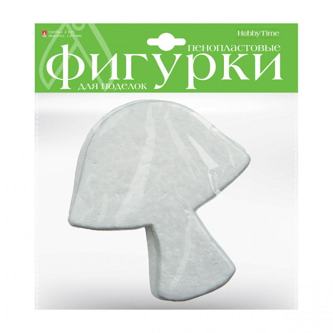 Пенопластовые фигурки 120мм "Грибы", 2шт, BV/2-206/11