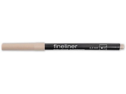 Линер 0,3мм "Fineliner", светло-коричневый, Koh-I-Noor/7770211801KS (12) Линер 0,3мм "Fineliner", светло-коричневый, Koh-I-Noor/7770211801KS (12)