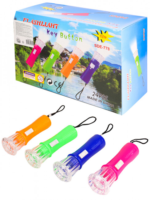 Фонарик из пластика, Рыжий Кот/Z023 (24) Фонарик из пластика, Рыжий Кот/Z023 (24)