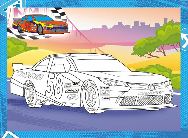 Раскраска (А4) РКСБ-596 Раскраска (А4) РКСБ-596