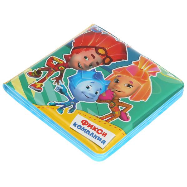 Книжка-пищалка для ванны «Фикси-компания». Формат: 14х14см 8стр, Умка