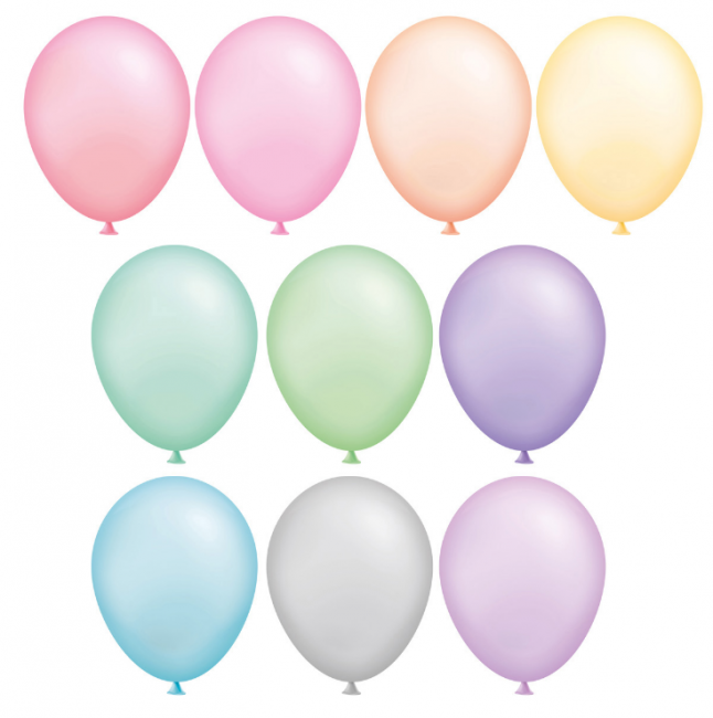 Набор воздушных шаров 25см, ассорти №1, BOOMZEE (10) Набор воздушных шаров 25см, ассорти №1, BOOMZEE (10)