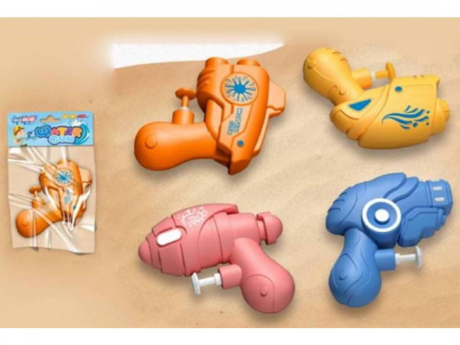 Водный пистолет 100 мл, дальность стрельбы 5-8 м, Рыжий Кот/ИК-0553